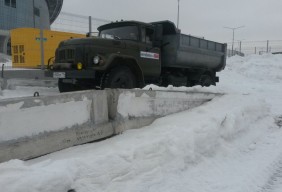 Вождение грузового автомобиля. Трогание на подъеме.